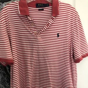 Polo by Ralph Lauren stripped polo medium